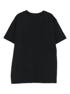 T-shirt per bambino Molo nera con stampa - Rubino Kids