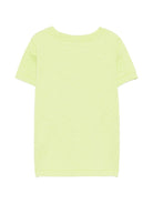T-shirt per bambino Moschino Kids verde con logo sul davanti - Rubino Kids