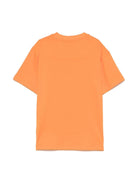 T-shirt per bambino Stella McCartney Kids arancione con stampa animazione - Rubino Kids