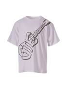 T-shirt per bambino Stella McCartney Kids bianca con stampa grafica sul davanti - Rubino Kids