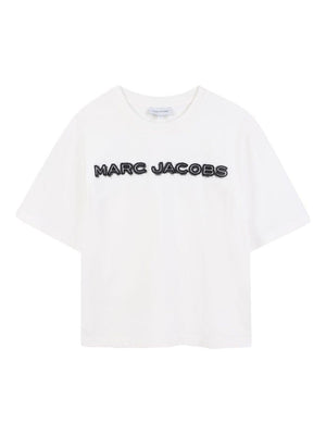 The Marc Jacobs Kids white T-shirt with front logo