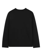 T-shirt per bambino The Marc Jacobs Kids nero con logo sul davanti - Rubino Kids