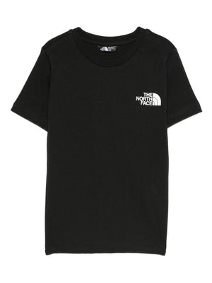 The North Face Kids Black T-Shirt with Chest Logo