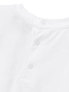 T-shirt per neonata Moschino Kids bianca con stampa orsetto - Rubino Kids