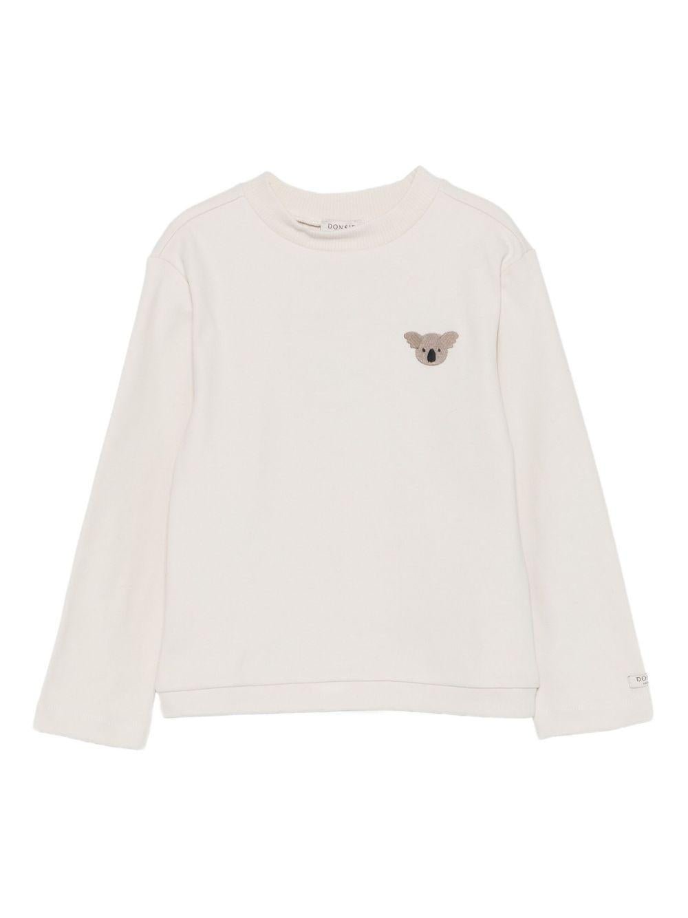 T-shirt per neonati Donsje bianco con ricamo koala - Rubino Kids