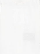 T-shirt per neonati John Richmond Junior bianco con maniche lunghe - Rubino Kids