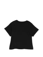 T-shirt per neonati Moschino Kids nera con stampa Teddy Bear - Rubino Kids