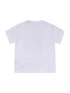 T-shirt per neonati Polo Ralph Lauren Kids bianca con stampa Polo Bear - Rubino Kids