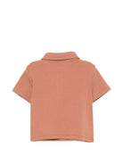 T-shirt per neonato Donsje marrone con ricamo cagnolino - Rubino Kids