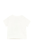 T-shirt per neonato Etro Kids bianca con dettaglio sul davanti - Rubino Kids