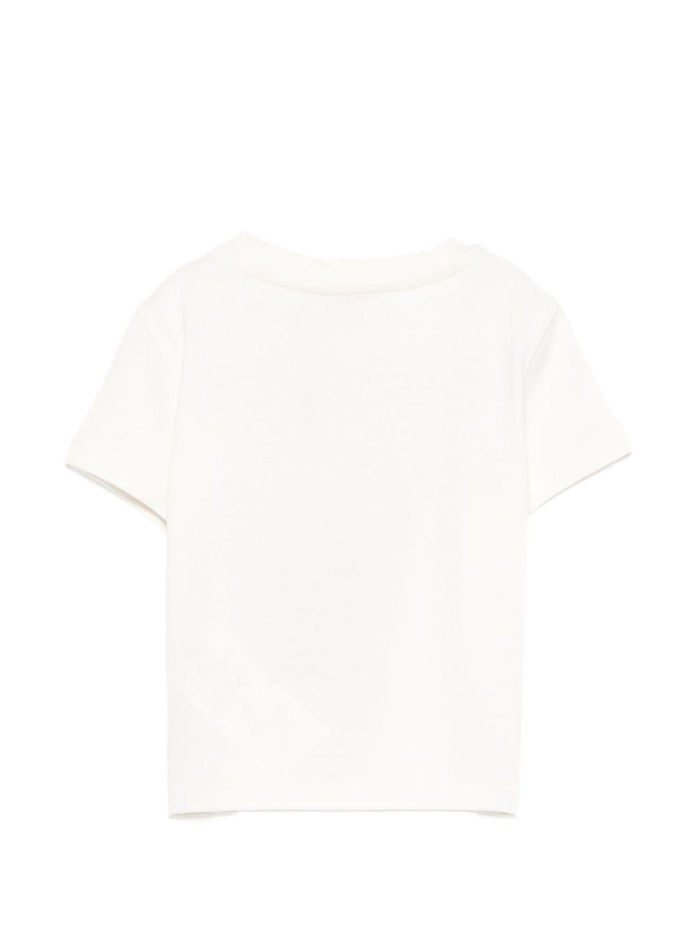 T-shirt per neonato ETRO KIDS bianca con stampa grafica - Rubino Kids