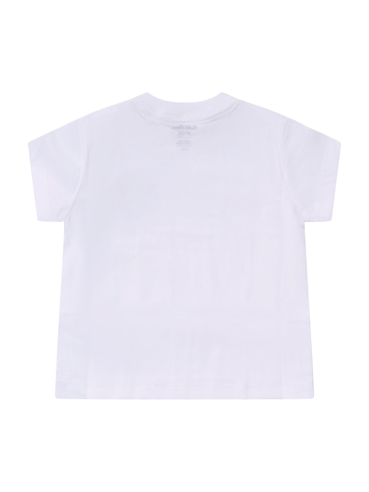 T-shirt per neonato Polo Ralph Lauren Kids bianca con logo equestrian knight - Rubino Kids