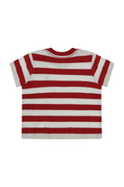 T-shirt per neonato Polo Ralph Lauren Kids multicolore con logo Polo Pony sul davanti - Rubino Kids