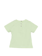 T-shirt per neonato Roberto Cavalli Kids verde con stampa grafica tropicale - Rubino Kids