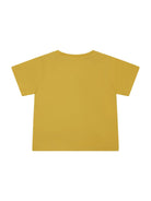 T-shirt per neonato Stella McCartney Kids gialla con scritta "I am the music man" - Rubino Kids