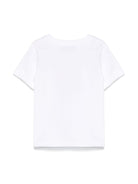 T-shirt per neonato Tartine Et Chocolat bianco con stampa - Rubino Kids