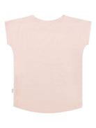 T-shirt Ragnhilde per bambina Molo rosa con stampa animali - Rubino Kids