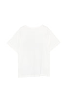 T-shirt Riley per bambino Molo bianca con stampa grafica - Rubino Kids