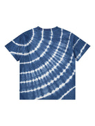 T-shirt Riley per bambino Molo blu con fantasia tie - dye - Rubino Kids