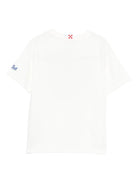 T - shit per bambino MC2 Saint Barth Kids bianca con stampa supereroi - Rubino Kids