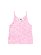 Top per bambina Molo rosa con stampa grafica all - over - Rubino Kids
