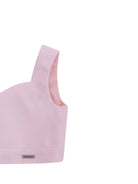 Top per bambina Monnalisa rosa chiaro con bottoni - Rubino Kids