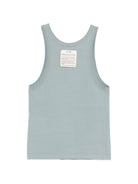 Top per donna Alysi azzurro con logo sul davanti - Rubino Kids