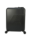 Trolley Eudoxie Logo per bambini K - Way Kids nero con guscio in policabornato - Rubino Kids