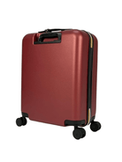 Trolley Eudoxie Logo per bambini K - Way Kids rosso con logo stampato all - over - Rubino Kids