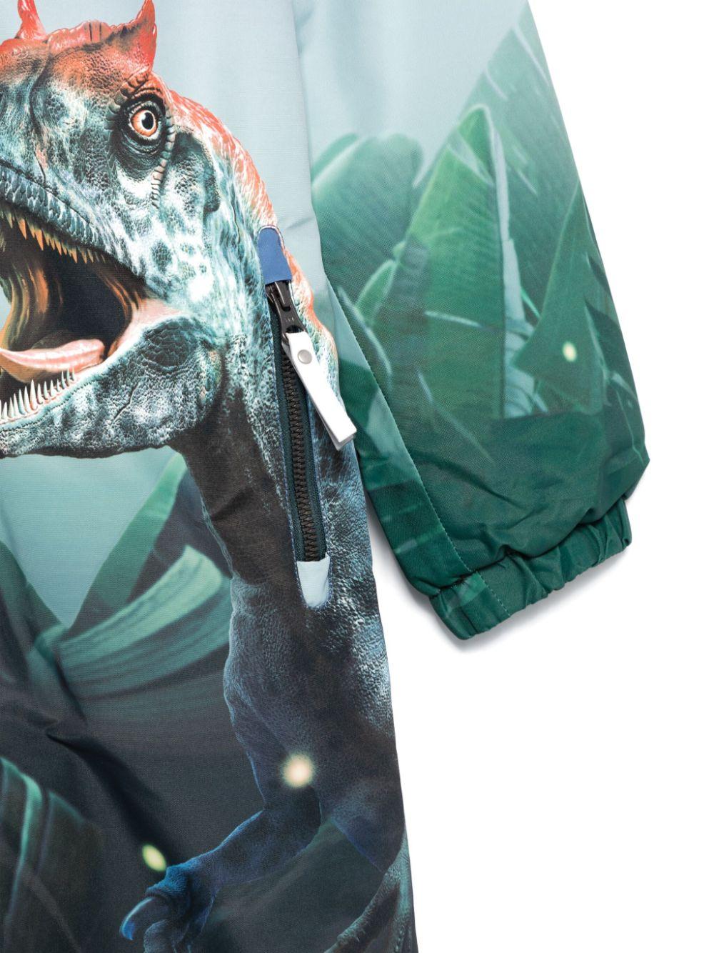 Tuta da neve per bambino Molo multicolore con stampa dinosauri - Rubino Kids