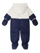 Tuta da neve per neonato Bonpoint blu con cappuccio - Rubino Kids