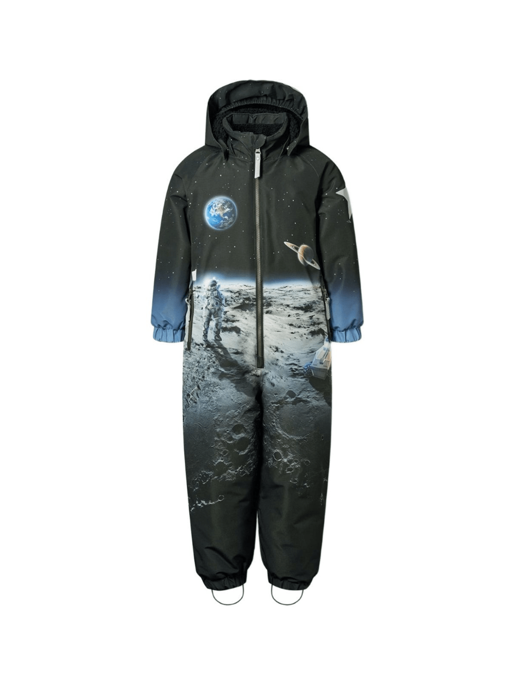 Tuta da neve Polar per bambino Molo multicolore con stampa lunare - Rubino Kids