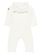 Tuta intera per neonati Moncler Enfant bianco con orecchie da animale - Rubino Kids