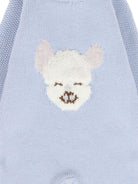 Tuta intera per neonato Gensami kids blu con applicazione - Rubino Kids