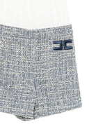 Tuta per bambina Elisabetta Franchi La Mia Bambina multicolore con motivo intreccciato - Rubino Kids