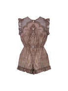 Tuta per bambina Zimmermann Kids multicolore con design floreale - Rubino Kids