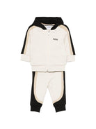 Tuta per neonato Boss Kids multicolor con cappuccio<BR/> - Rubino Kids