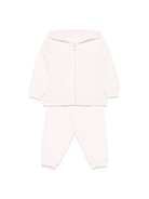 Tuta sportiva per neonata POLO RALPH LAUREN KIDS rosa con cappuccio - Rubino Kids