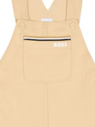 Tutina da neonato Boss Kids beige con taschino - Rubino Kids