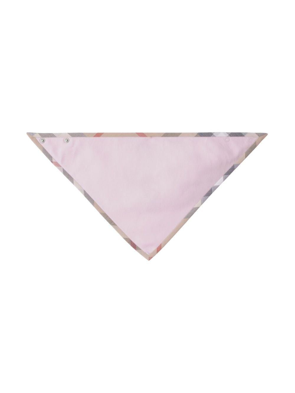 Tutina per neonata Burberry Kids Lilla a quadri con accessori - Rubino Kids
