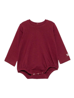 Elisabetta Franchi La Mia Bambina red baby girl romper with embroidered logo