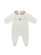 Tutina per neonata La Stupenderia bianca con dettagli rosa - Rubino Kids