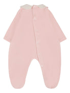 Tutina per neonata La Stupenderia rosa con colletto - Rubino Kids