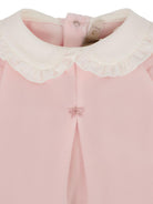 Tutina per neonata La Stupenderia rosa con colletto - Rubino Kids