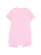 Tutina per neonata Moschino Kids rosa con ricamo Teddy Bear - Rubino Kids