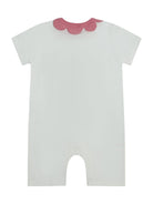 Tutina per neonata Stella McCartney Kids bianca con design fiore - Rubino Kids