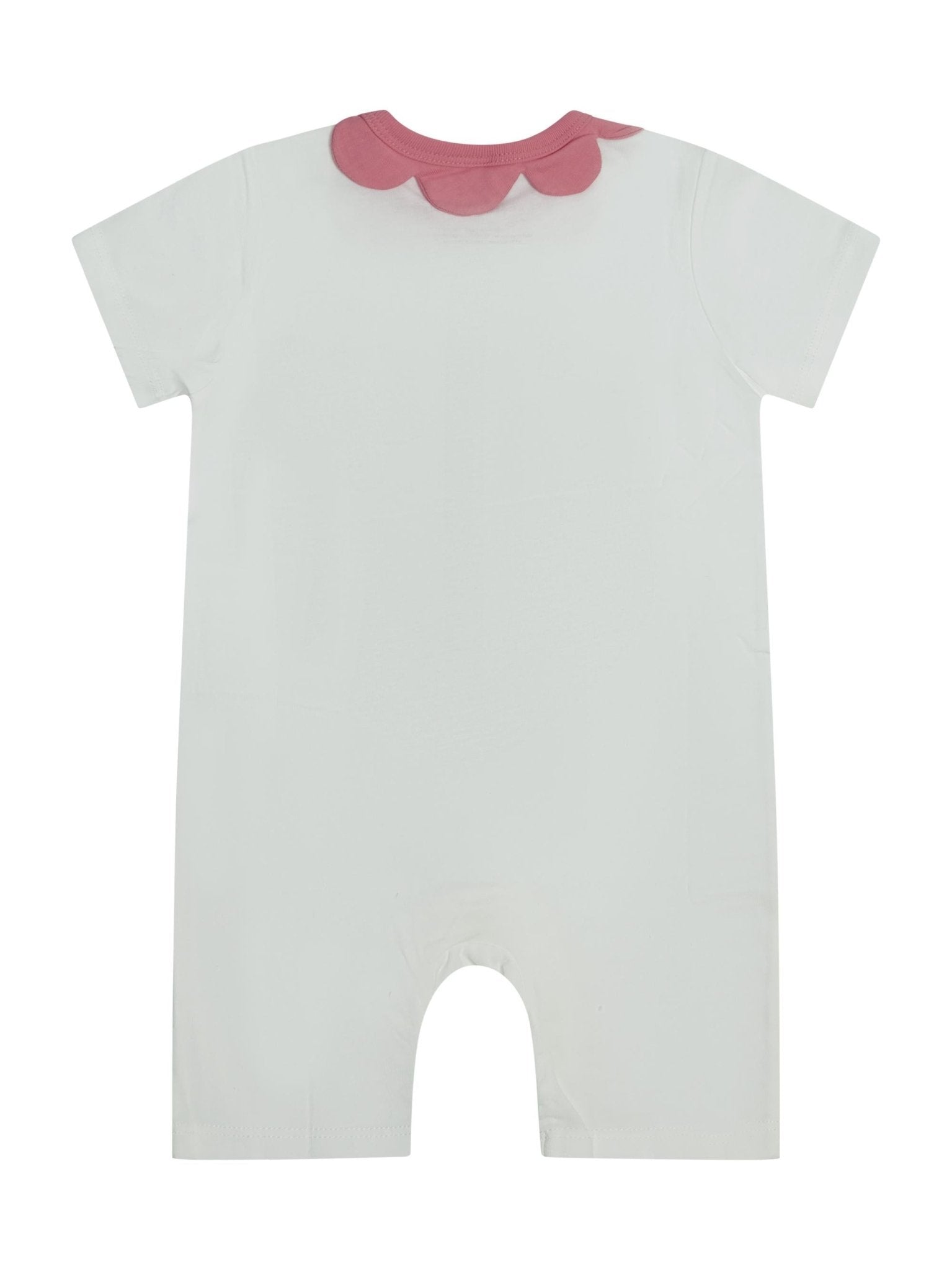Tutina per neonata Stella McCartney Kids bianca con design fiore - Rubino Kids