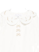 Tutina per neonata Tartine Et Chocolate bianco con colletto smerlato - Rubino Kids