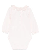 Tutina per neonata Tartine Et Chocolate rosa con colletto in pizzo - Rubino Kids