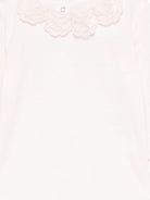 Tutina per neonata Tartine Et Chocolate rosa con colletto in pizzo - Rubino Kids